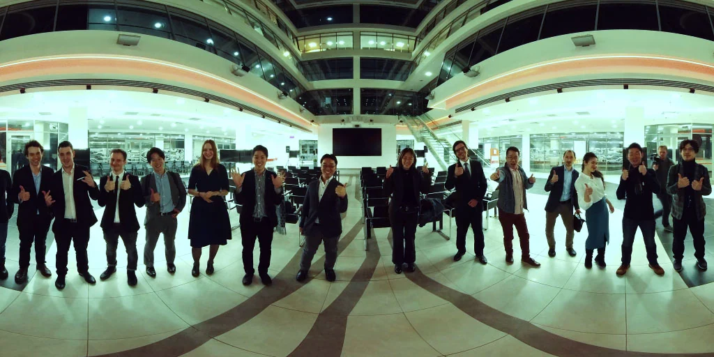 A frame from the Japanese investors' delegation visit to Kazan