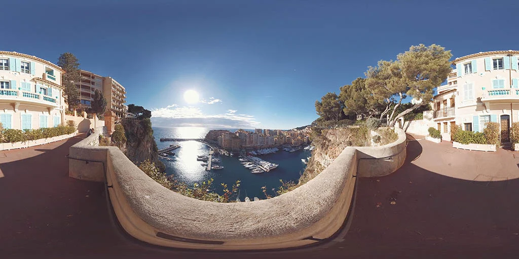 A panoramic view of Monaco